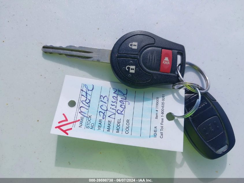 2011 Nissan Rogue S VIN: JN8AS5MVXBW303650 Lot: 39598738