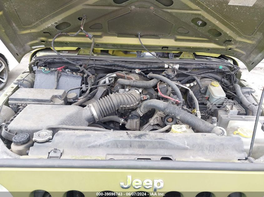 2007 Jeep Wrangler X VIN: 1J4FA24127L134243 Lot: 39598743