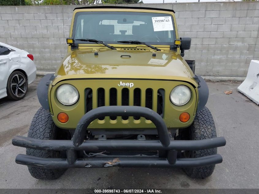 2007 Jeep Wrangler X VIN: 1J4FA24127L134243 Lot: 39598743