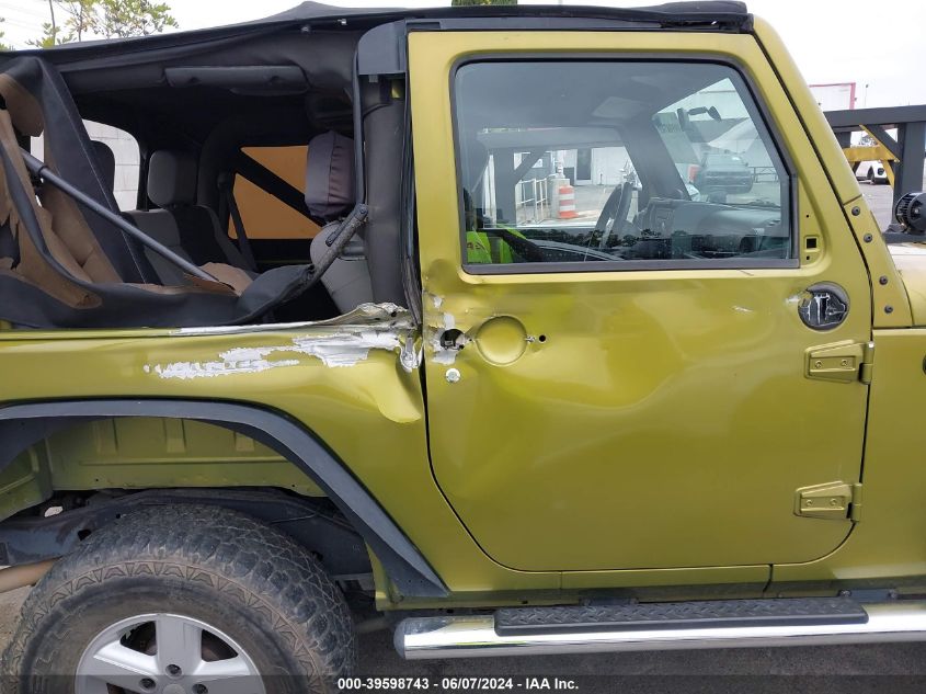 2007 Jeep Wrangler X VIN: 1J4FA24127L134243 Lot: 39598743