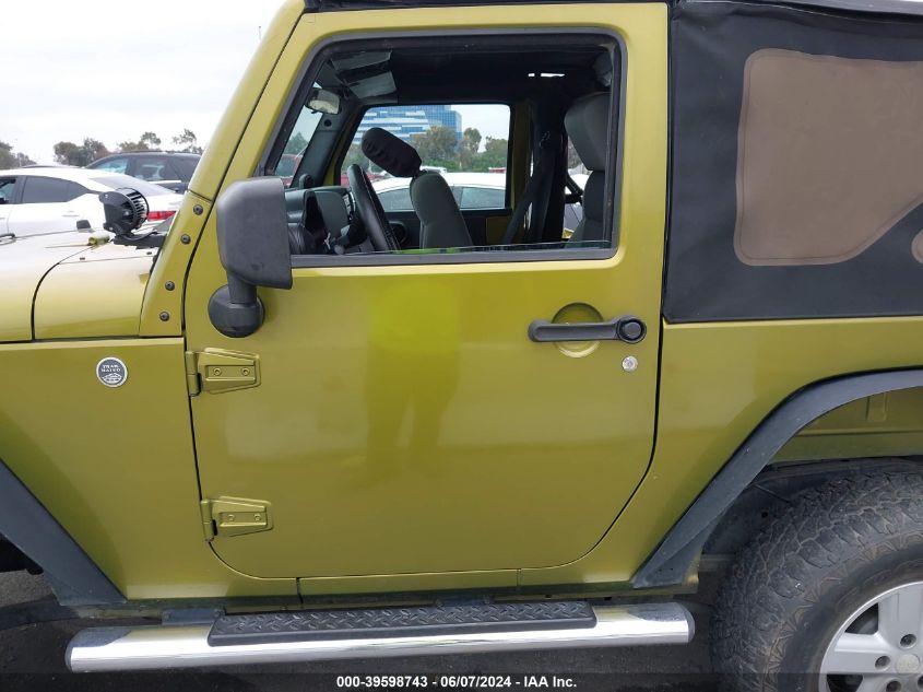 2007 Jeep Wrangler X VIN: 1J4FA24127L134243 Lot: 39598743