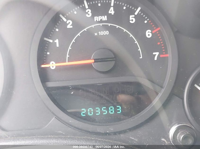 2007 Jeep Wrangler X VIN: 1J4FA24127L134243 Lot: 39598743