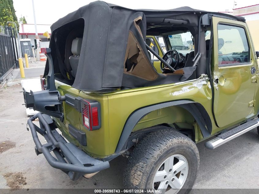 2007 Jeep Wrangler X VIN: 1J4FA24127L134243 Lot: 39598743