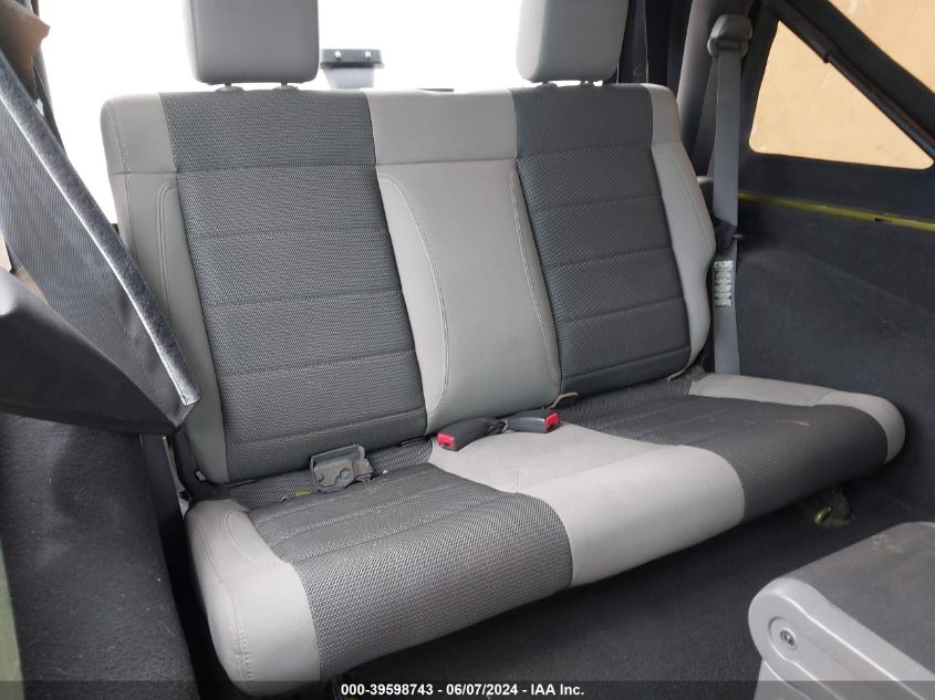 2007 Jeep Wrangler X VIN: 1J4FA24127L134243 Lot: 39598743