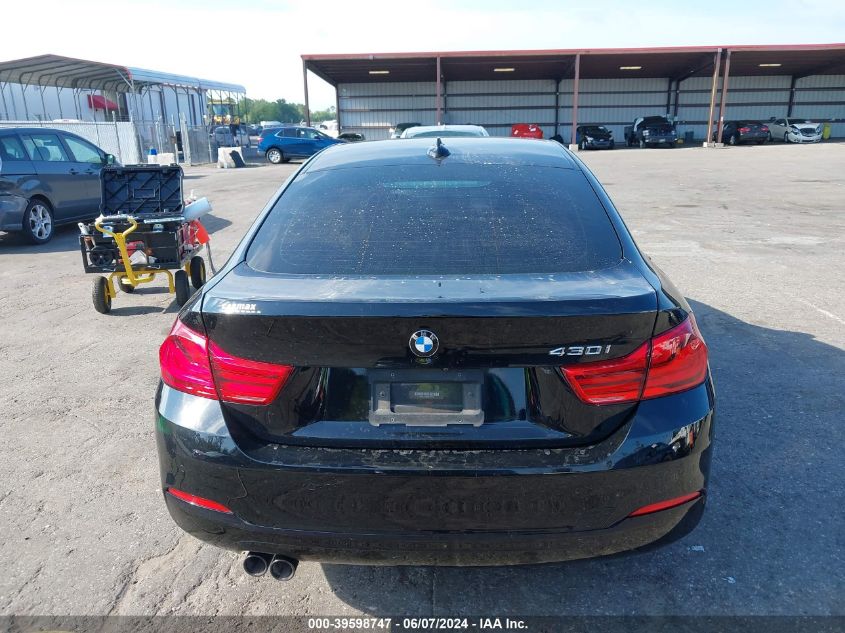 2019 BMW 430I Gran Coupe VIN: WBA4J1C58KBU67313 Lot: 39598747