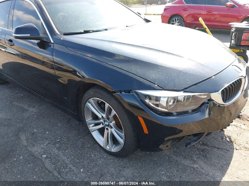 2019 BMW 430I Gran Coupe VIN: WBA4J1C58KBU67313 Lot: 39598747