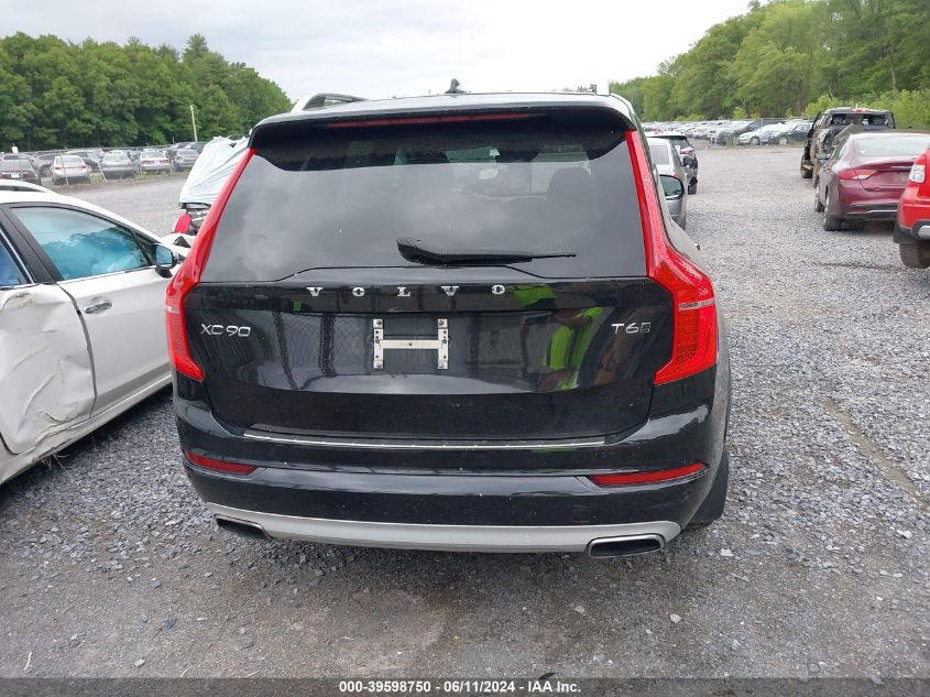 2018 Volvo Xc90 T6 Momentum VIN: YV4A22PK4J1216489 Lot: 39598750