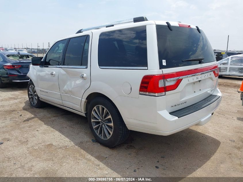 2015 Lincoln Navigator VIN: 5LMJJ2HT1FEJ03329 Lot: 39598755