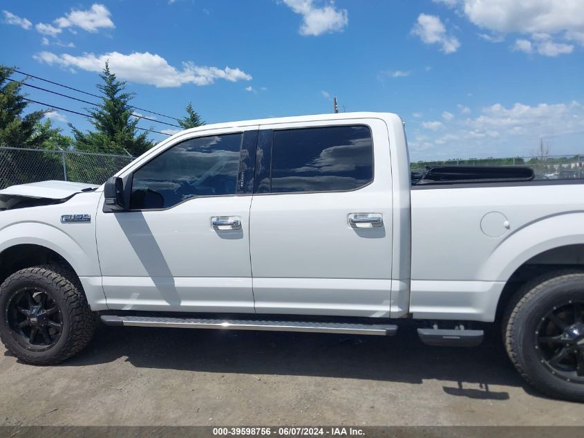 2018 Ford F-150 Xlt VIN: 1FTFW1EG3JFD37295 Lot: 39598756