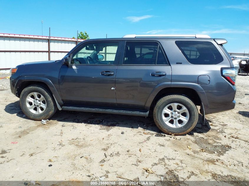 2018 Toyota 4Runner Sr5 VIN: JTEZU5JR9J5167463 Lot: 39598768