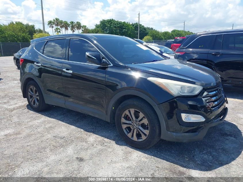 2013 Hyundai Santa Fe Sport VIN: 5XYZU3LB7DG093321 Lot: 39598774