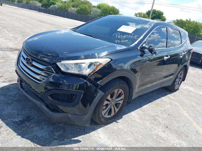 2013 Hyundai Santa Fe Sport VIN: 5XYZU3LB7DG093321 Lot: 39598774