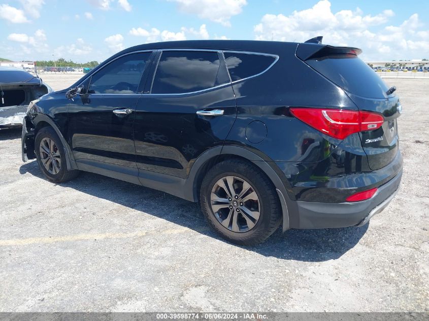 2013 Hyundai Santa Fe Sport VIN: 5XYZU3LB7DG093321 Lot: 39598774