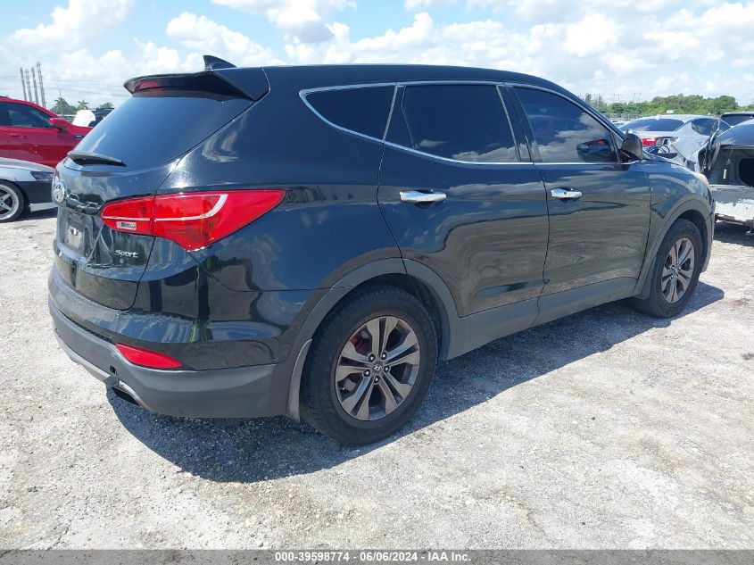 2013 Hyundai Santa Fe Sport VIN: 5XYZU3LB7DG093321 Lot: 39598774