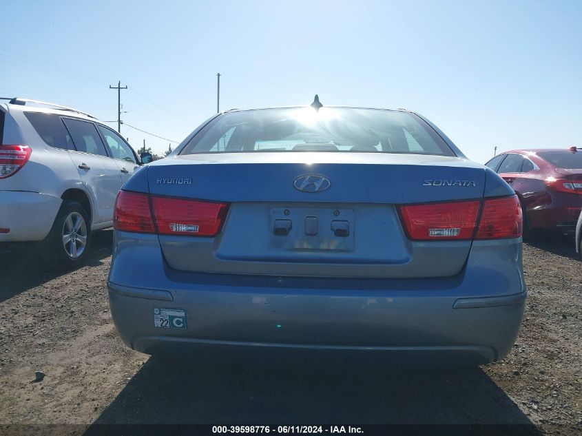 2009 Hyundai Sonata Gls VIN: 5NPET46CX9H562655 Lot: 39598776