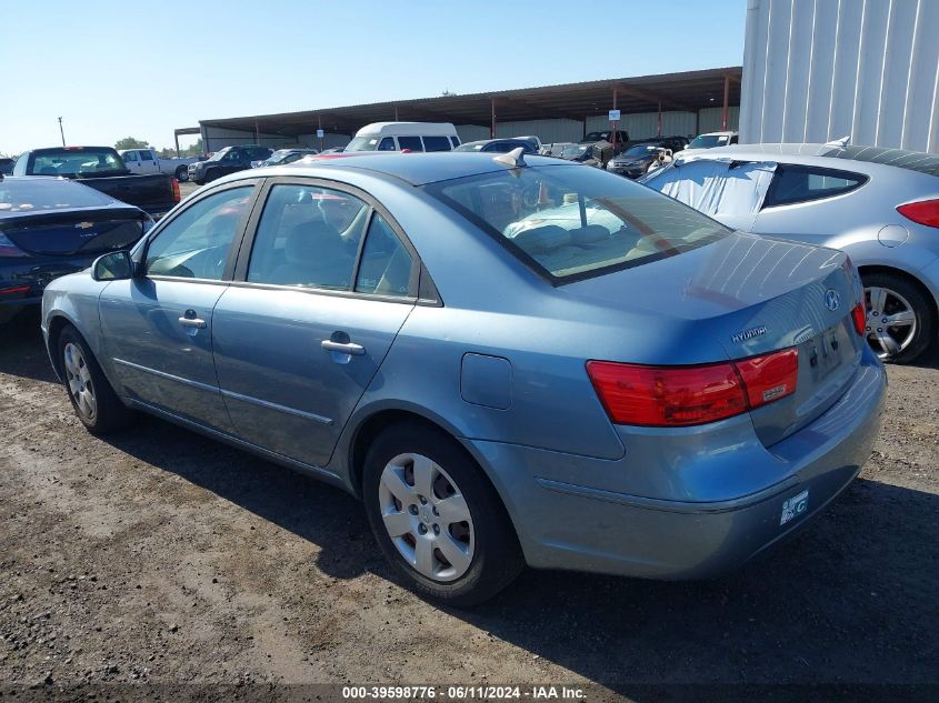 2009 Hyundai Sonata Gls VIN: 5NPET46CX9H562655 Lot: 39598776