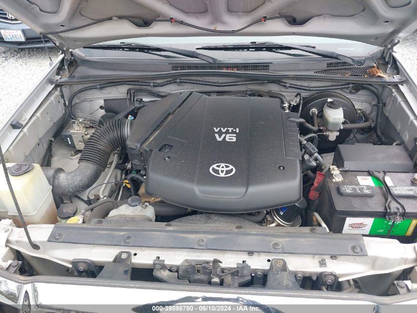 2008 Toyota Tacoma Base V6 VIN: 5TELU42N58Z540554 Lot: 39598780