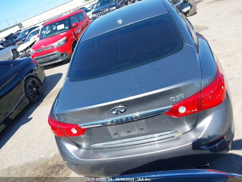 2016 Infiniti Q50 3.0T Premium VIN: JN1EV7AP2GM300642 Lot: 39598784