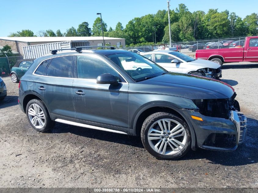 2018 Audi Q5 2.0T Premium/2.0T Tech Premium VIN: WA1BNAFY0J2006698 Lot: 39598788