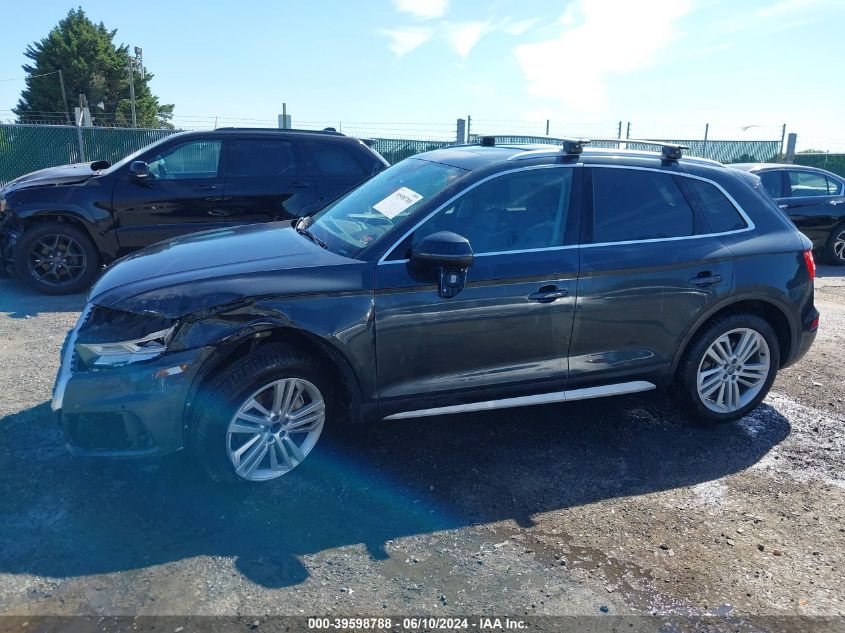 2018 Audi Q5 2.0T Premium/2.0T Tech Premium VIN: WA1BNAFY0J2006698 Lot: 39598788