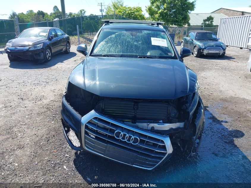 2018 Audi Q5 2.0T Premium/2.0T Tech Premium VIN: WA1BNAFY0J2006698 Lot: 39598788