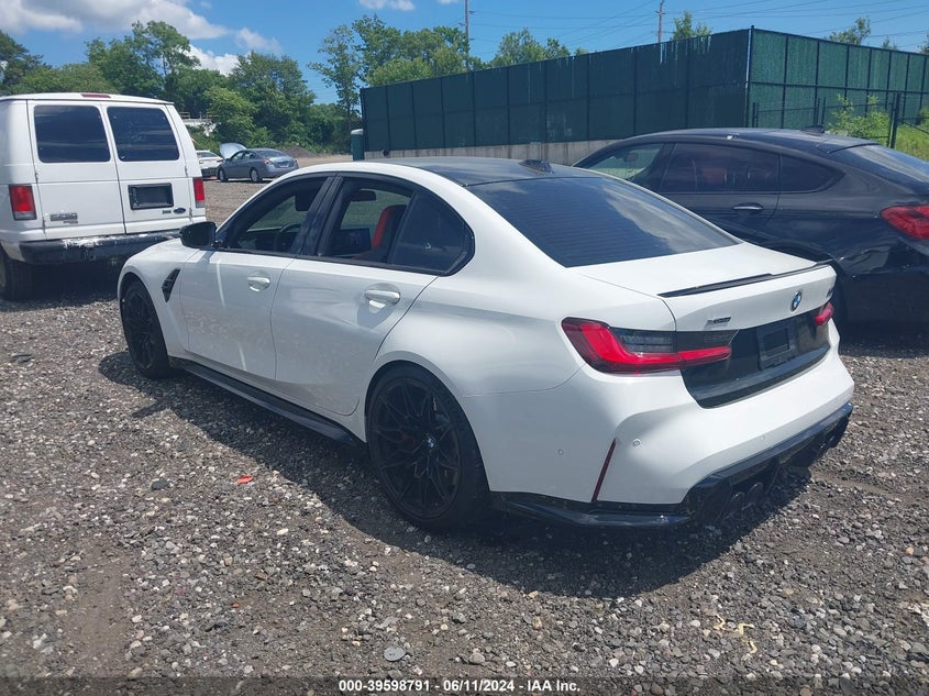 2024 BMW M3 Competition xDrive VIN: WBS43AY09RFS83276 Lot: 39598791