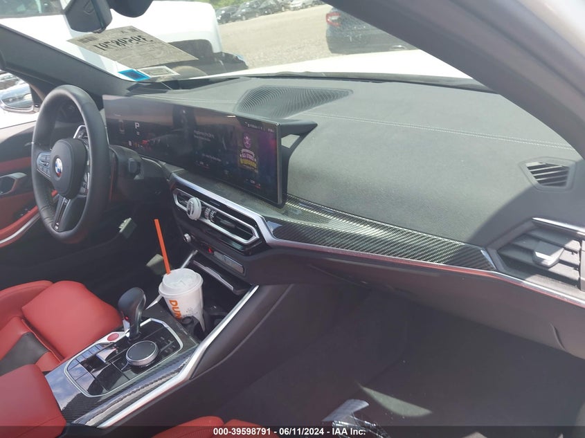 2024 BMW M3 Competition xDrive VIN: WBS43AY09RFS83276 Lot: 39598791