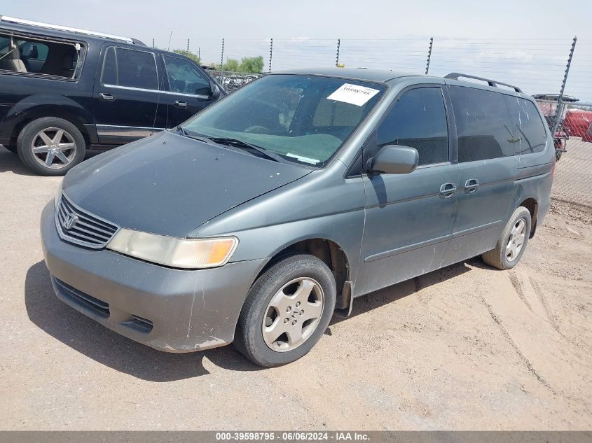 2000 Honda Odyssey Ex VIN: 2HKRL1876YH578446 Lot: 39598795