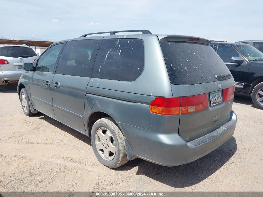 2000 Honda Odyssey Ex VIN: 2HKRL1876YH578446 Lot: 39598795