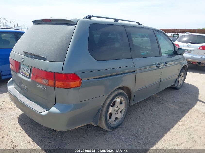 2000 Honda Odyssey Ex VIN: 2HKRL1876YH578446 Lot: 39598795