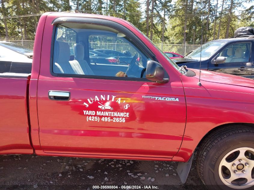 1999 Toyota Tacoma VIN: 4TANL42NXXZ407077 Lot: 39598804