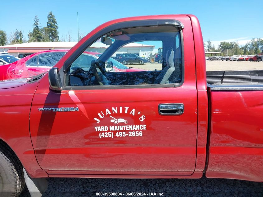 1999 Toyota Tacoma VIN: 4TANL42NXXZ407077 Lot: 39598804