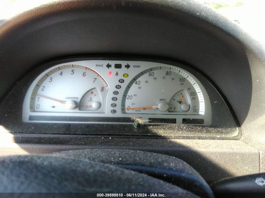 2004 Toyota Camry Se V6 VIN: 4T1BA32K84U505347 Lot: 39598810