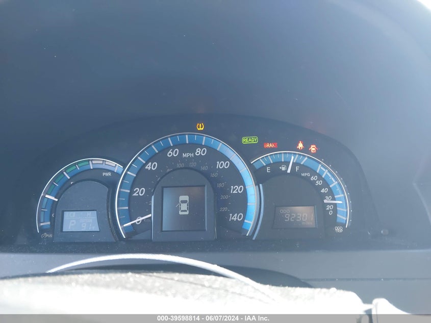 2013 Toyota Camry Hybrid Xle VIN: 4T1BD1FK0DU064366 Lot: 39598814