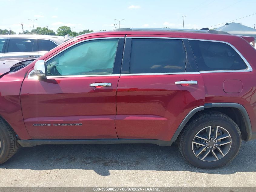 2020 Jeep Grand Cherokee Limited 4X2 VIN: 1C4RJEBGXLC427958 Lot: 39598820