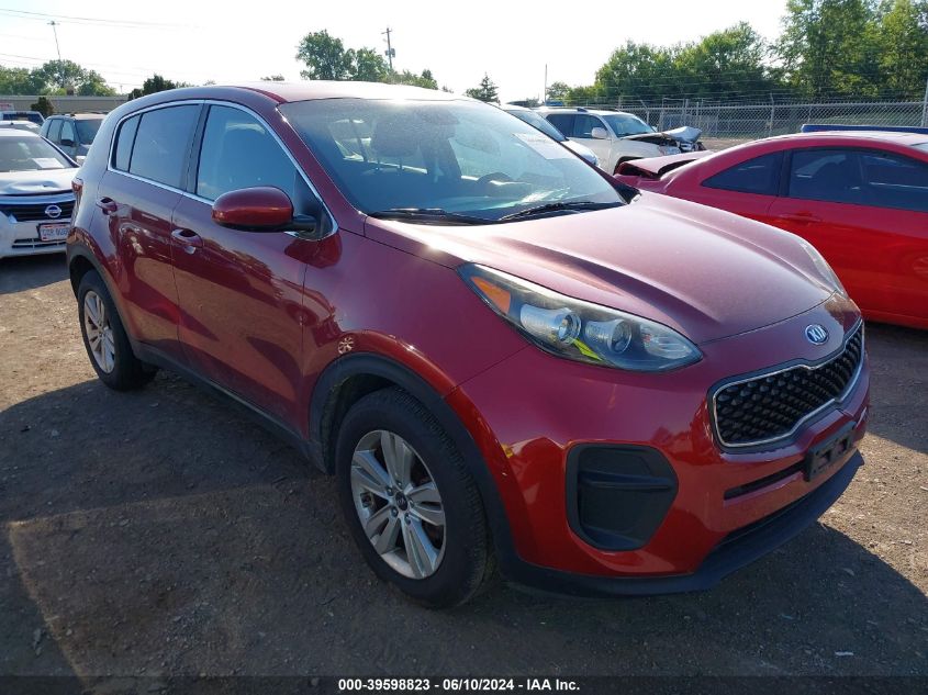 2018 Kia Sportage Lx VIN: KNDPM3AC9J7423519 Lot: 39598823