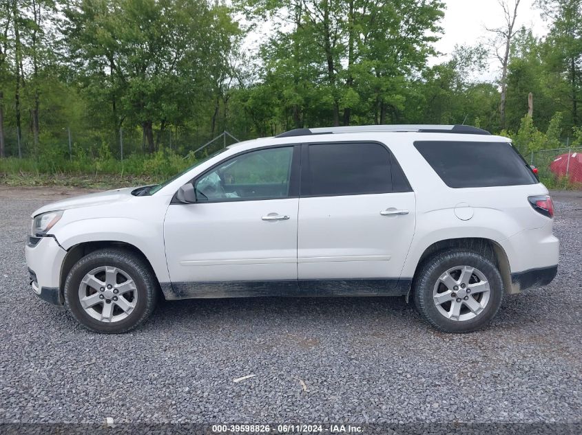 2016 GMC Acadia Sle-2 VIN: 1GKKVPKD9GJ250266 Lot: 39598826