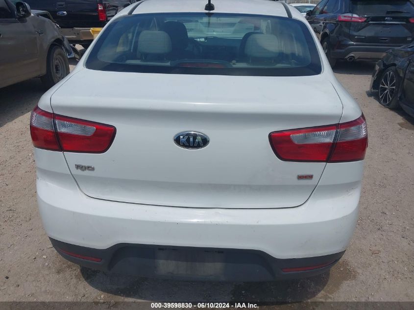2015 KIA RIO LX - KNADM4A39F6489829