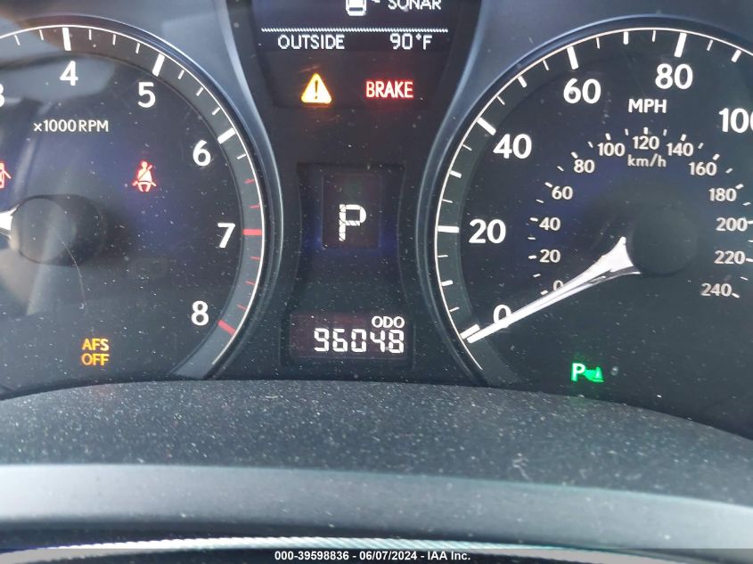 2011 Lexus Rx 350 VIN: 2T2BK1BA8BC115206 Lot: 39598836