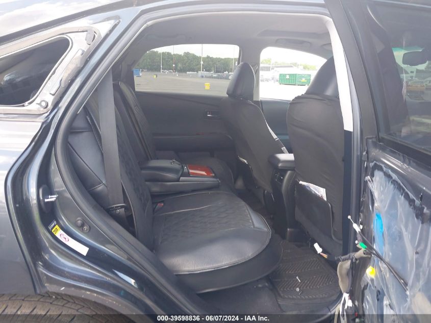 2011 Lexus Rx 350 VIN: 2T2BK1BA8BC115206 Lot: 39598836