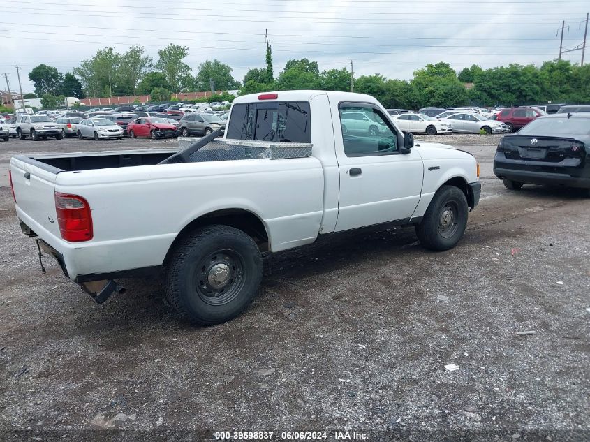 2004 Ford Ranger Xl/Xlt VIN: 1FTYR10D54PB06247 Lot: 39598837