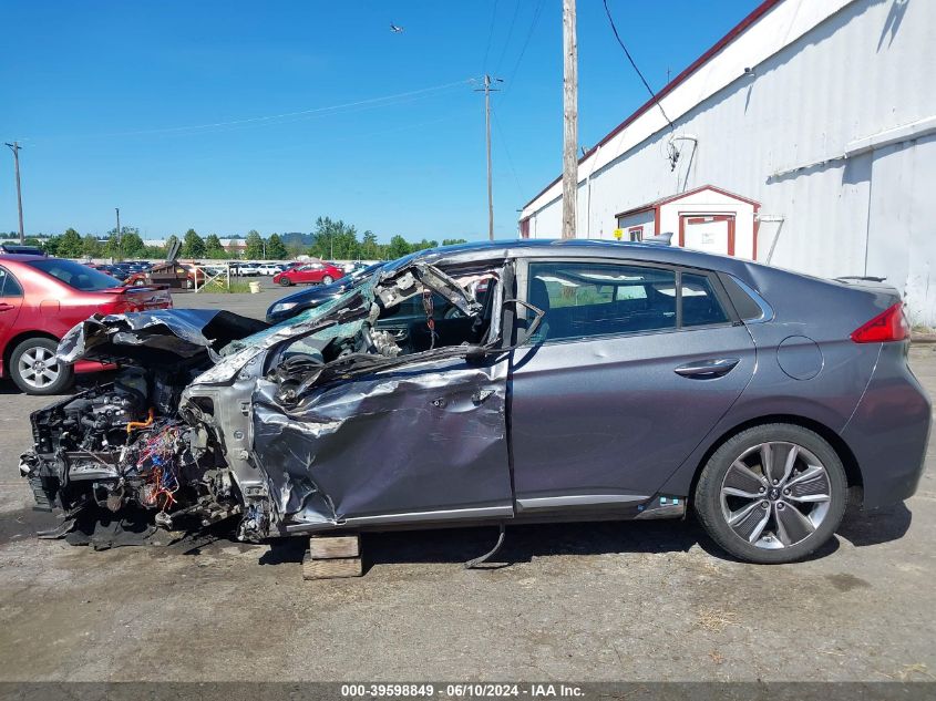 2019 HYUNDAI IONIQ HYBRID LIMITED - KMHC85LC8KU109354