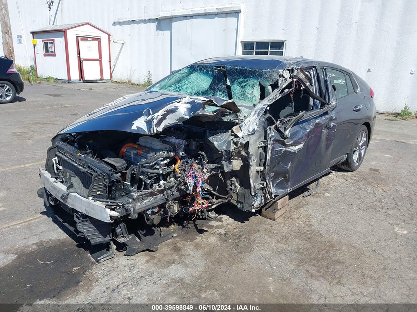 2019 HYUNDAI IONIQ HYBRID LIMITED - KMHC85LC8KU109354