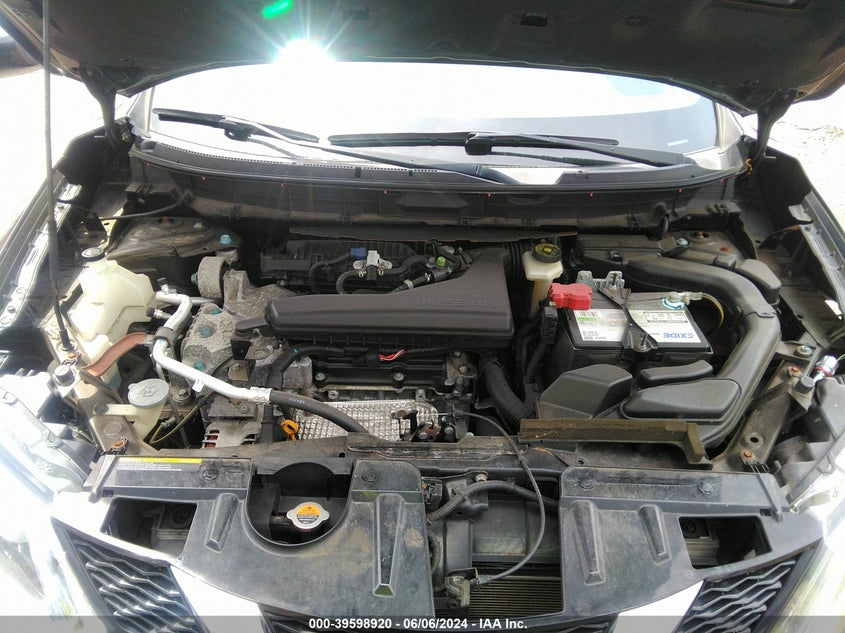 2015 Nissan Rogue Sv VIN: KNMAT2MV7FP505353 Lot: 39598920