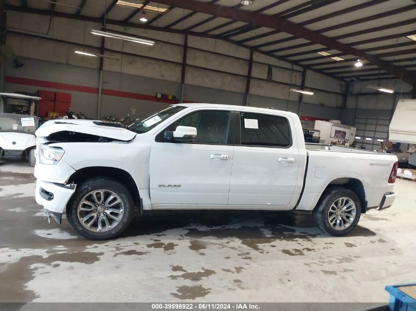 2023 Ram 1500 Laramie 4X4 5'7 Box VIN: 1C6SRFJT7PN540881 Lot: 39598922