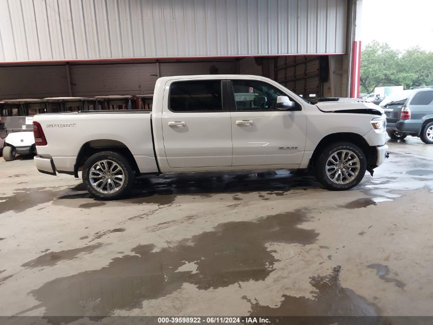 2023 Ram 1500 Laramie 4X4 5'7 Box VIN: 1C6SRFJT7PN540881 Lot: 39598922