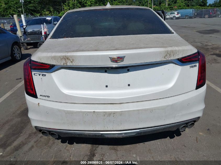 2019 Cadillac Ct6 Luxury VIN: 1G6KB5RS4KU133301 Lot: 39598925