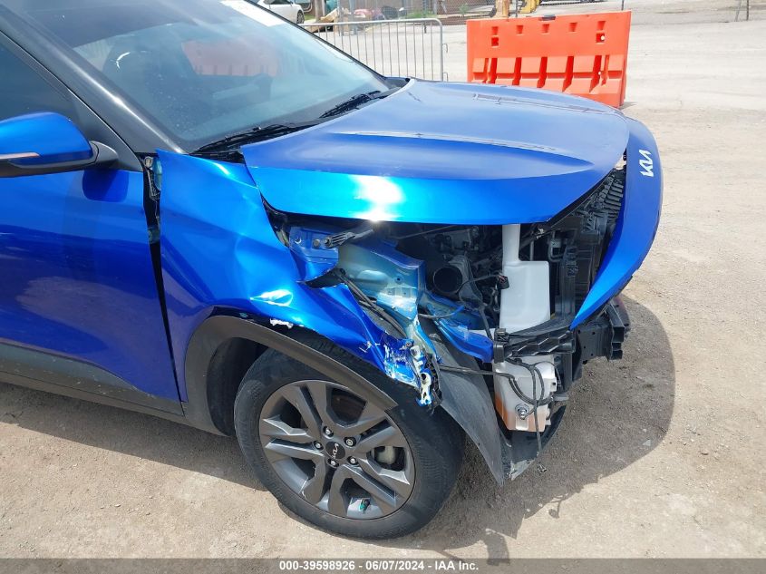 2023 Kia Seltos S VIN: KNDEU2AA6P7392254 Lot: 39598926