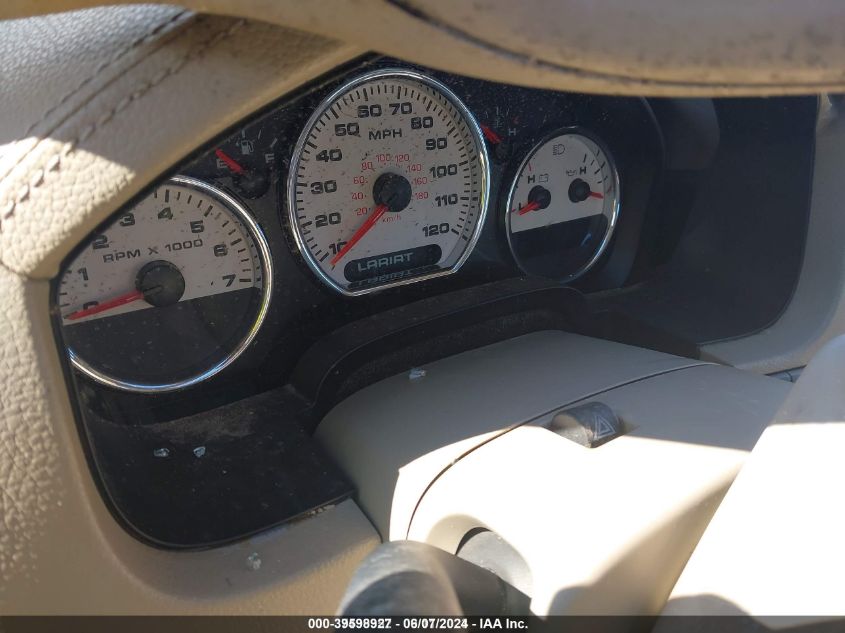 2007 Ford F-150 Lariat/Xlt VIN: 1FTPW12V07FB48457 Lot: 39598927