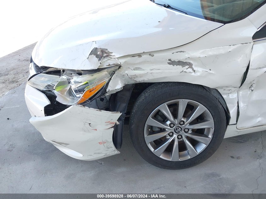 2015 Toyota Camry Xle VIN: 4T1BF1FK6FU010163 Lot: 39598928